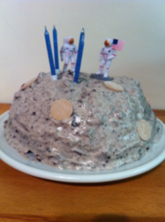 Moon Landing Cake